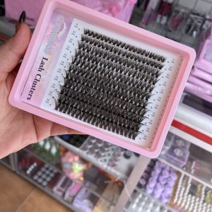 pestaña punto a punto Queenice Lash Clusters